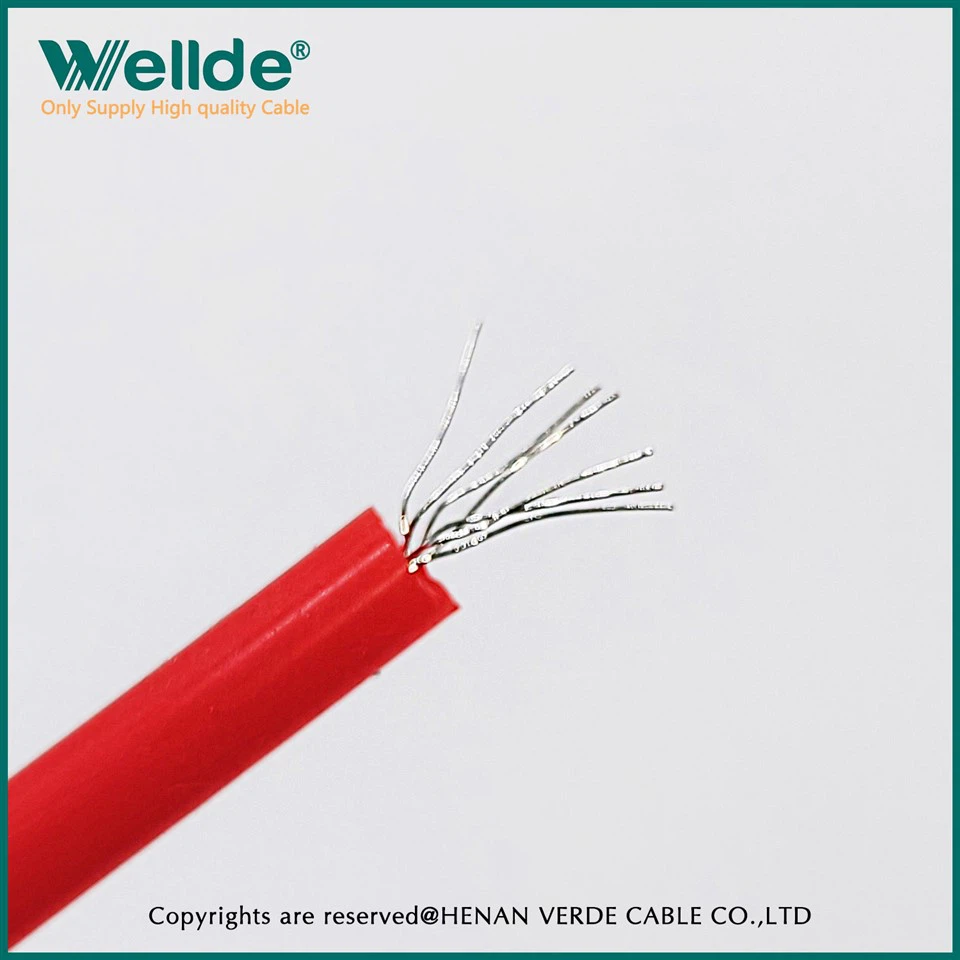 Câble chauffant en silicone en cuivre étamé