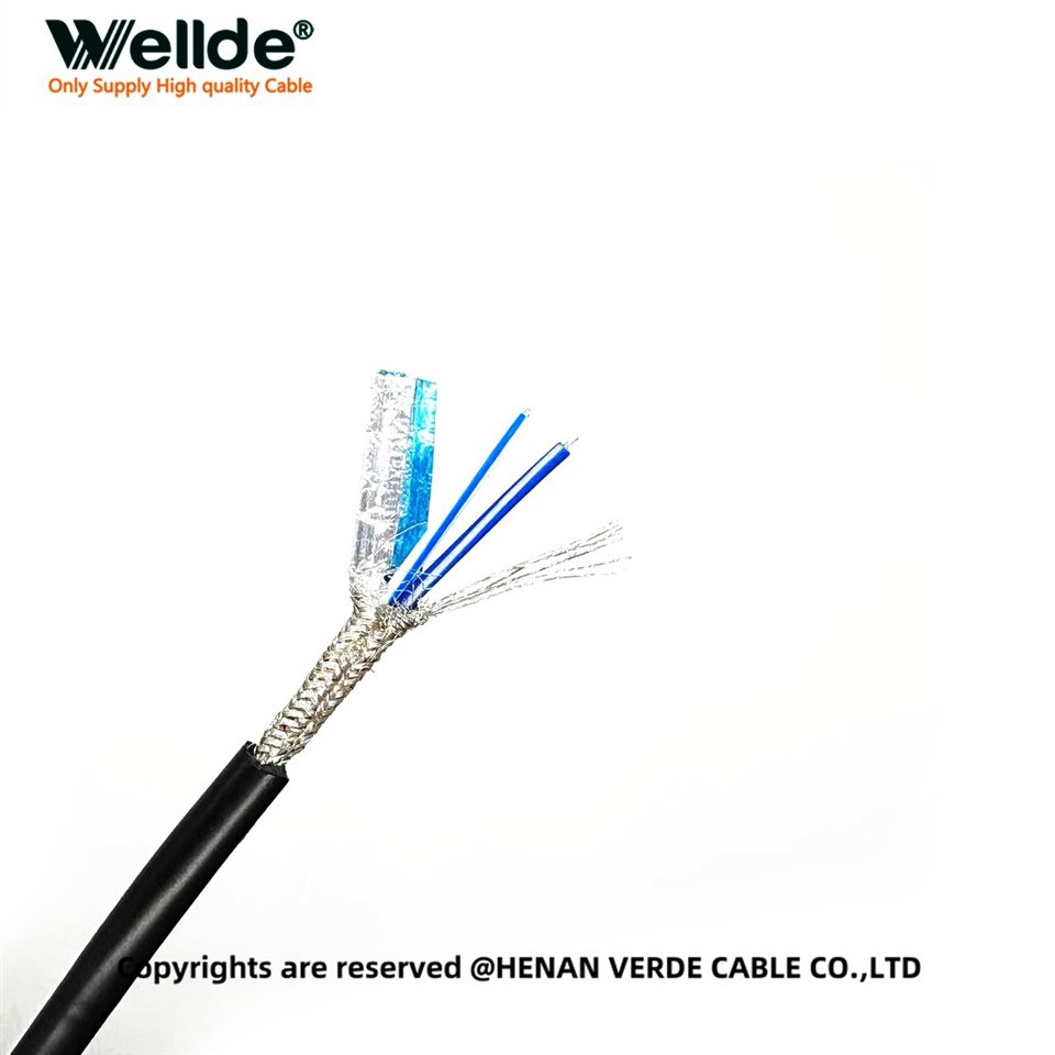 2 Core 0.75mm PVC Control Shielded Cable factory