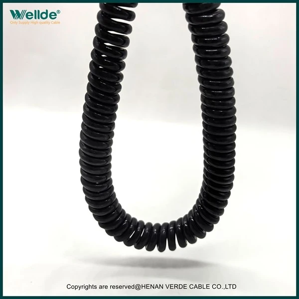 6 Core Truck Coiled Spiral Cable price