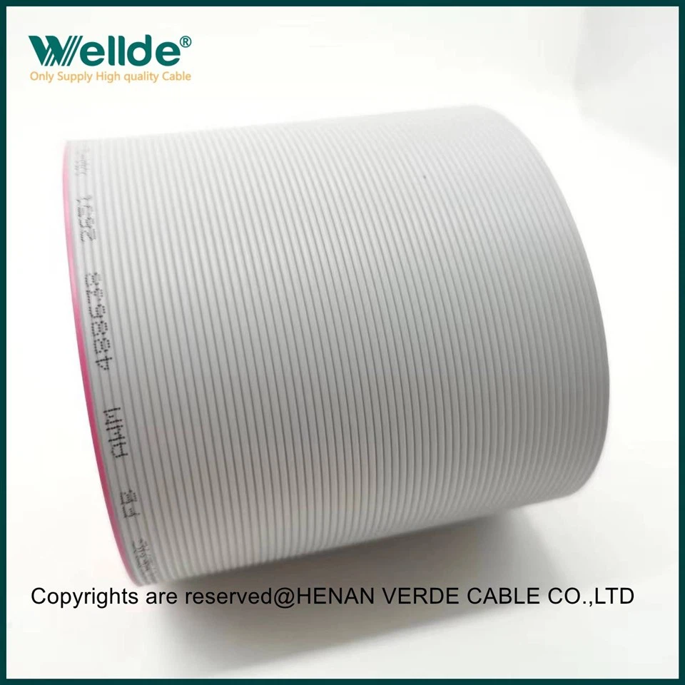 AWG24 AWG26 Tinned Copper Flat Cable