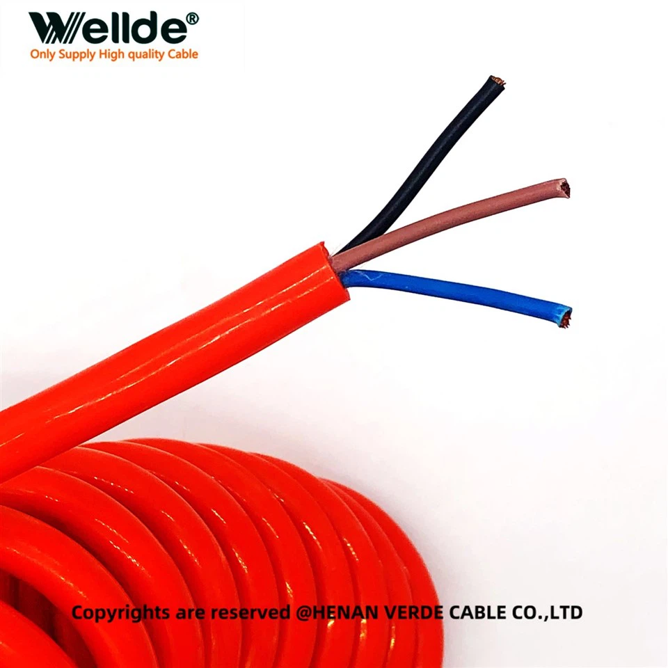 LSZH PUR Spiral Cable