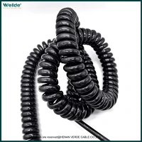 Câble spiralé PUR à 5 conducteurs de 1,0 mm