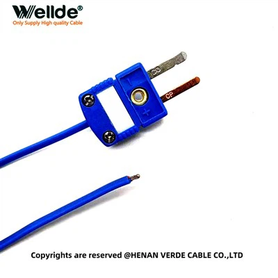 Fil de thermocouple de type T-AWG 24 - double isolation